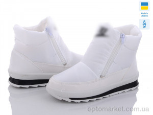 Купить Дутики жіночі 114Nk бiл б/п літери Karolina білий