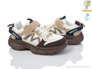 Кросівки дитячі 11511E TOM.M бежевий  оптом от Optomarket