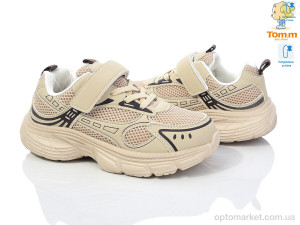Кросівки дитячі 11513A TOM.M бежевий  оптом от Optomarket