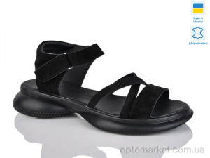 Купить Шльопанці жіночі 115замш Sali чорний