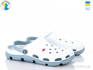 Купить Крокси чоловічі 116114 Jose Amorales білий