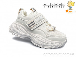 Кросівки дитячі 11666B TOM.M бежевий  оптом от Optomarket