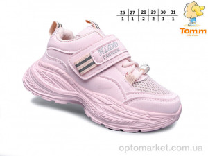 Кросівки дитячі 11666C TOM.M рожевий  оптом от Optomarket