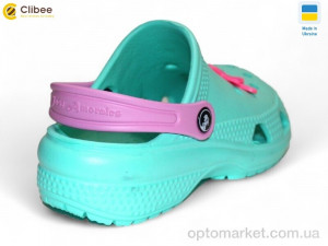 Крокси дитячі 116803 Jose Amorales зелений оптом от Optomarket