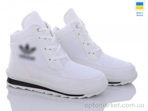 Купить Черевики жіночі 117AD білий б/п смужка. Karolina білий