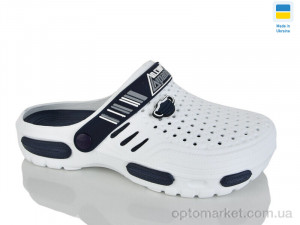 Купить Крокси чоловічі 118 білий Gipanis білий