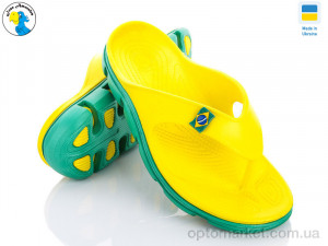 Купить Шльопанці жіночі 118224 Jose Amorales жовтий