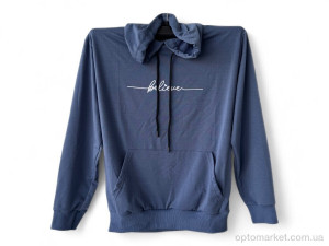 Купить Батник жіночі 119 джинс Riza синій