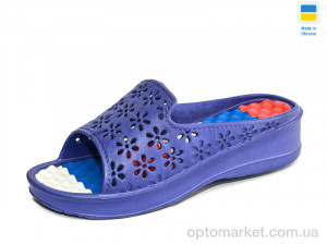 Купить Шльопанці жіночі 119 синий Dago синій