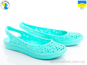 Купить Балетки жіночі 119003 Jose Amorales зелений