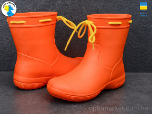 Чоботи з піни жіночі 119300 Jose Amorales помаранчевий  оптом от Optomarket