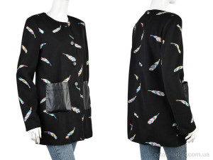 Пальто жіночі 11942-3 black Shutuyizu чорний  оптом от Optomarket