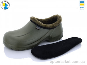 Галоші чоловічі 119757 Jose Amorales зелений  оптом от Optomarket