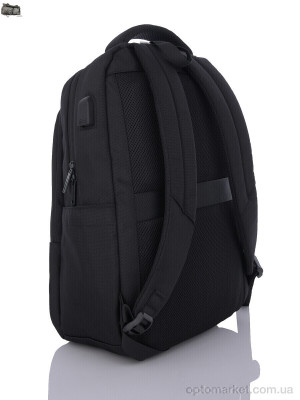 Рюкзак чоловічі 1198 black (30-250) Superbag чорний  оптом от Optomarket