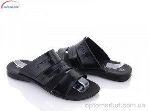 Купить Шльопанці чоловічі 12-ШF black Oscar чорний