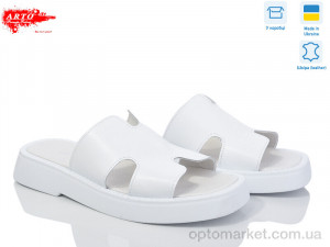 Купить Шльопанці жіночі 120 б.к. ARTO білий