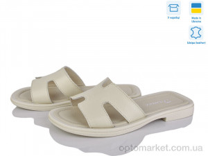 Купить Шльопанці жіночі 1203-1 Tamei бежевий