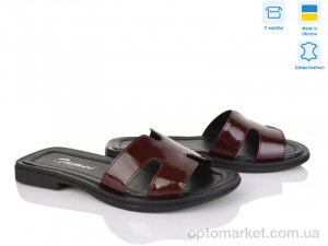 Купить Шльопанці жіночі 1203-30 Tamei бордовий