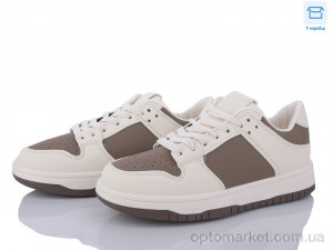 Купить Кросівки жіночі 121-5 Happy коричневий