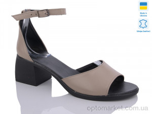 Купить Босоніжки жіночі 122 капучино Sali бежевий