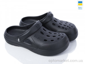 Купить Крокси жіночі 12345 чорний Payas чорний