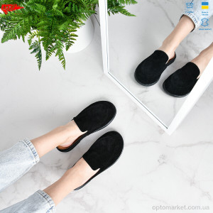 Шльопанці жіночі 124 чорний з. ARTO чорний  оптом от Optomarket