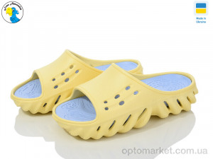 Купить Шльопанці жіночі 124301 Jose Amorales жовтий