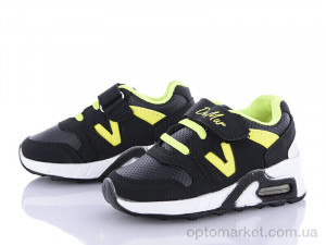 Купить Кросівки дитячі 125-01SS 2025 Demur чорний