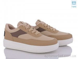 Купить Кросівки жіночі 125-10 Happy коричневий