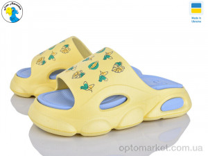 Купить Шльопанці жіночі 125262 Jose Amorales жовтий