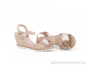 Купить Босоніжки жіночі 125477 Sopra бежевий
