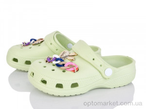 Купить Крокси дитячі 128-1 BABYSHOP зелений