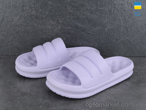 Шльопанці жіночі 136 бузковий Golden Lion фіолетовий  оптом от Optomarket