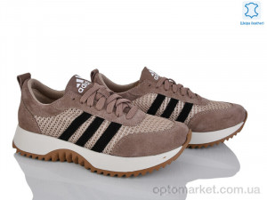 Кросівки жіночі 137-11 Stella коричневий  оптом от Optomarket