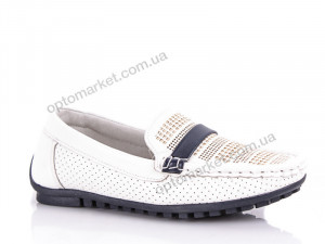 Купить Мокасины детские 1372 B&G белый