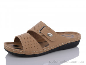 Купить Шльопанці жіночі 1409 коричневий батал Dali Moda коричневий