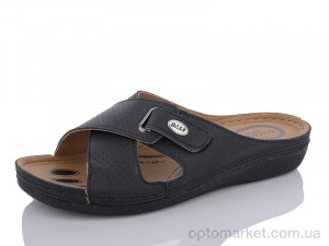 Купить Шльопанці жіночі 1410 чорний батал Dali Moda чорний