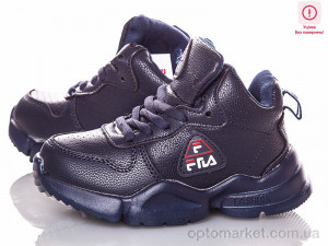 Купить Кросівки дитячі 142-1(26-30)Blue_к-з уценка Fila синій