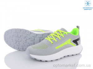 Кросівки жіночі 143-28 grey-green Violeta only one сірий  оптом от Optomarket