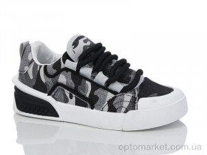 Купить Кеди жіночі 143-43 white-grey Violeta сірий