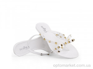 Купить Шльопанці жіночі 143813 Sopra білий