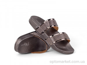 Купить Шльопанці жіночі 143879 Sopra чорний