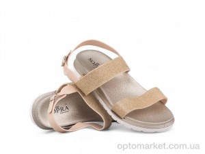 Купить Босоніжки жіночі 144035 Sopra золотий