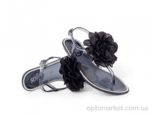 Купить Босоніжки жіночі 144104 Sopra чорний