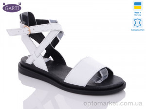 Купить Босоніжки жіночі 145 біла шкіра Garti білий
