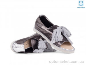 Купить Мокасини жіночі 146025 Anna Lucci графіт
