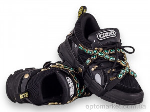 Кросівки жіночі 146439 Lonza чорний  оптом от Optomarket