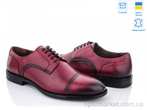 Купить Туфлі чоловічі 14834-M005 Gartiero бордовий