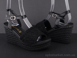 Босоніжки жіночі 15004 black Violeta only one чорний  оптом от Optomarket