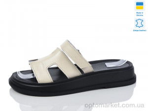 Купить Шльопанці жіночі 1501-25 беж.к. Sali бежевий